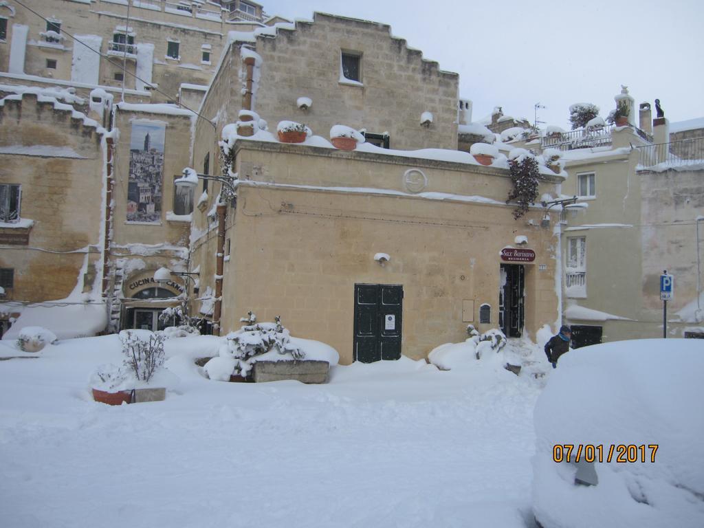 Bed and Breakfast Sax Barisano Matera Exteriér fotografie